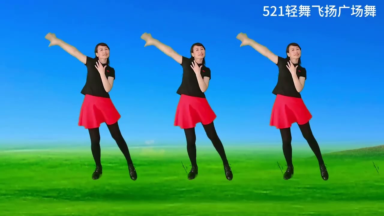 今日大雪，跳一支草原歌曲广场舞《画你》，优美的旋律动听暖心
