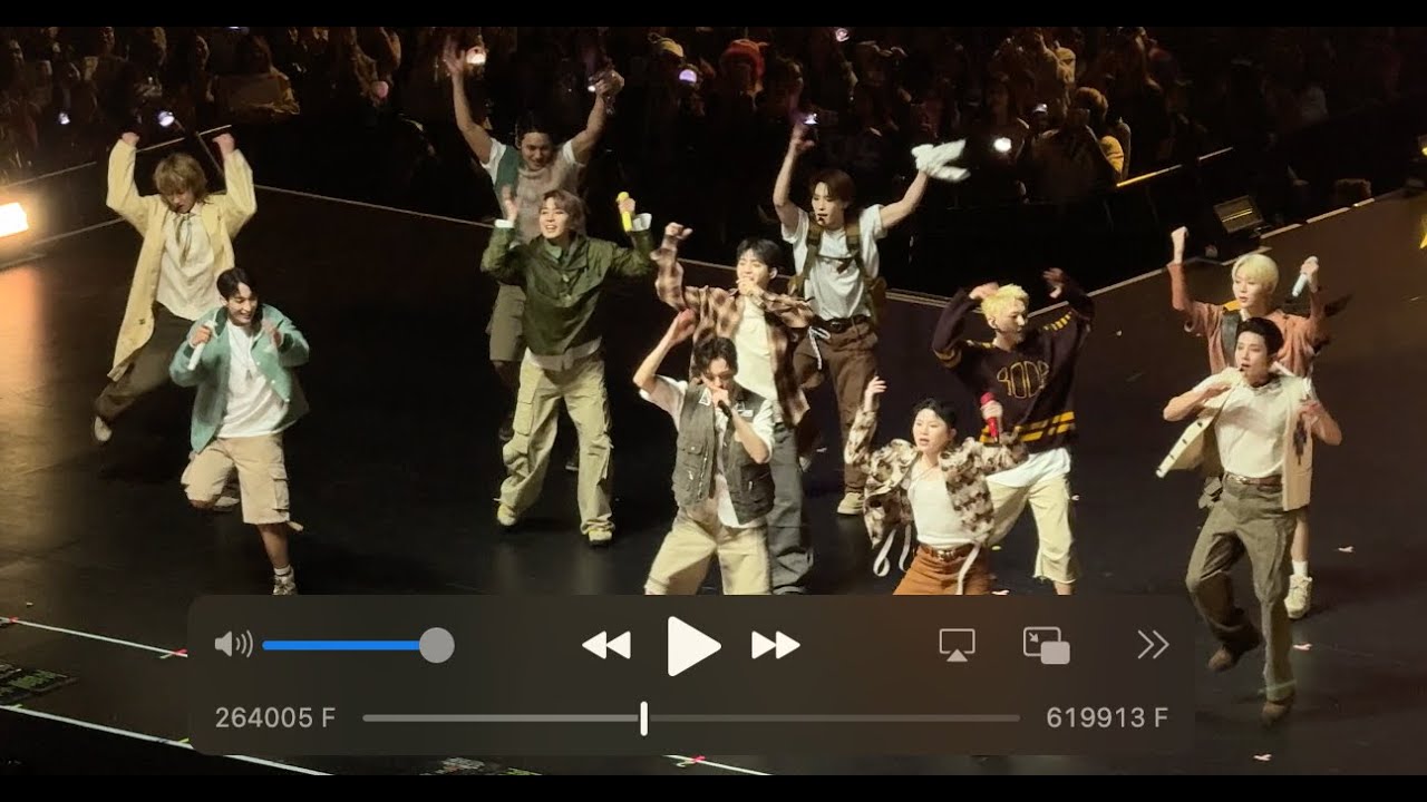 seventeen RIGHT HERE Tour Oakland  [Full 4K Fancam] Ming Hao Invites 10K Fans To His Birthday Party