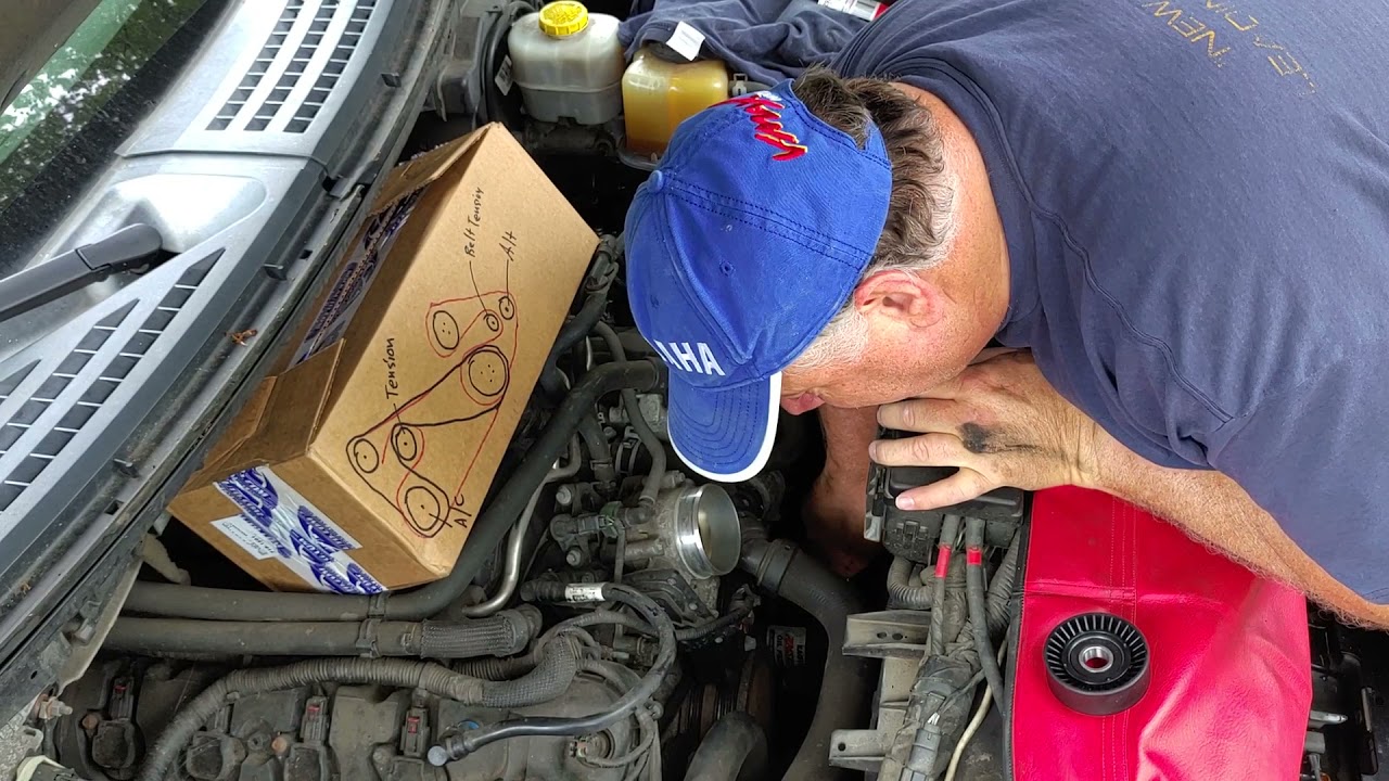 Replacing Belt Tensioners with belts on 2014 F150