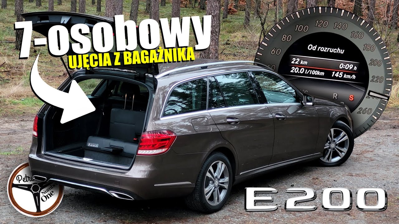 2013 Mercedes E200 (184 KM) | V-MAX, 0-100, 100-200 km/h, Prezentacja & AUTOBAHN. | 4K
