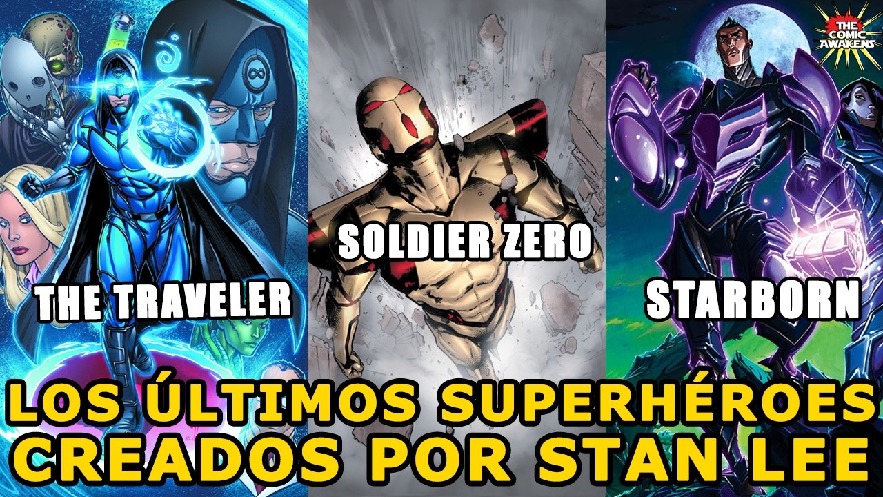 El UNIVERSO de SUPERH&Eacute;ROES creado por STAN LEE