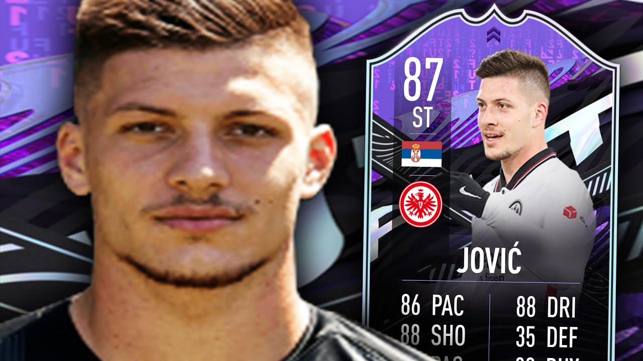 SOLID 🦾 87 WHAT IF JOVIC PLAYER REVIEW - FIFA 21 ULTIMATE TEAM