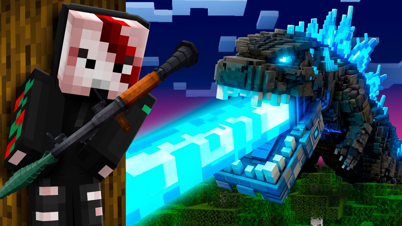 Us&eacute; Armas vs GODZILLA en Minecraft