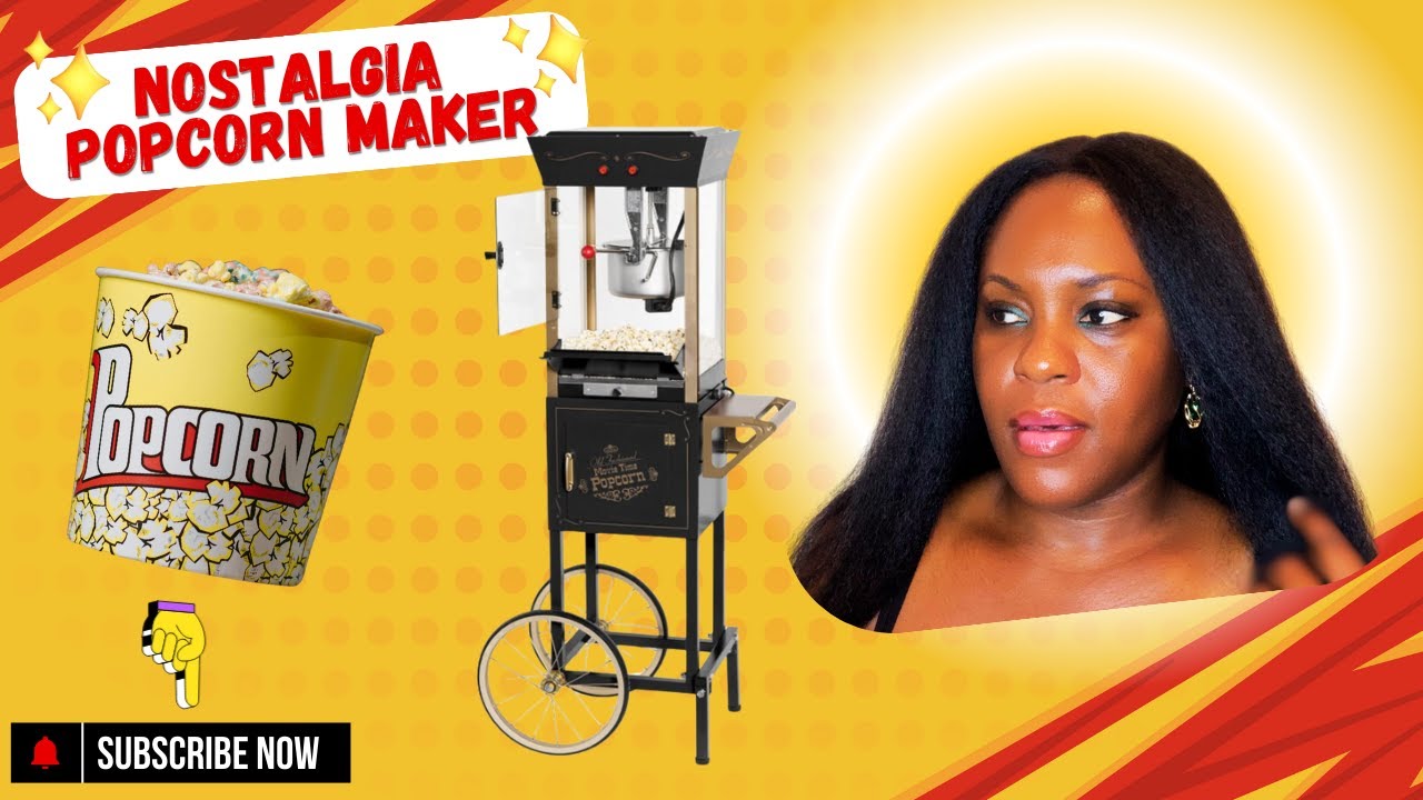 Nostalgia Popcorn Maker - Assembly