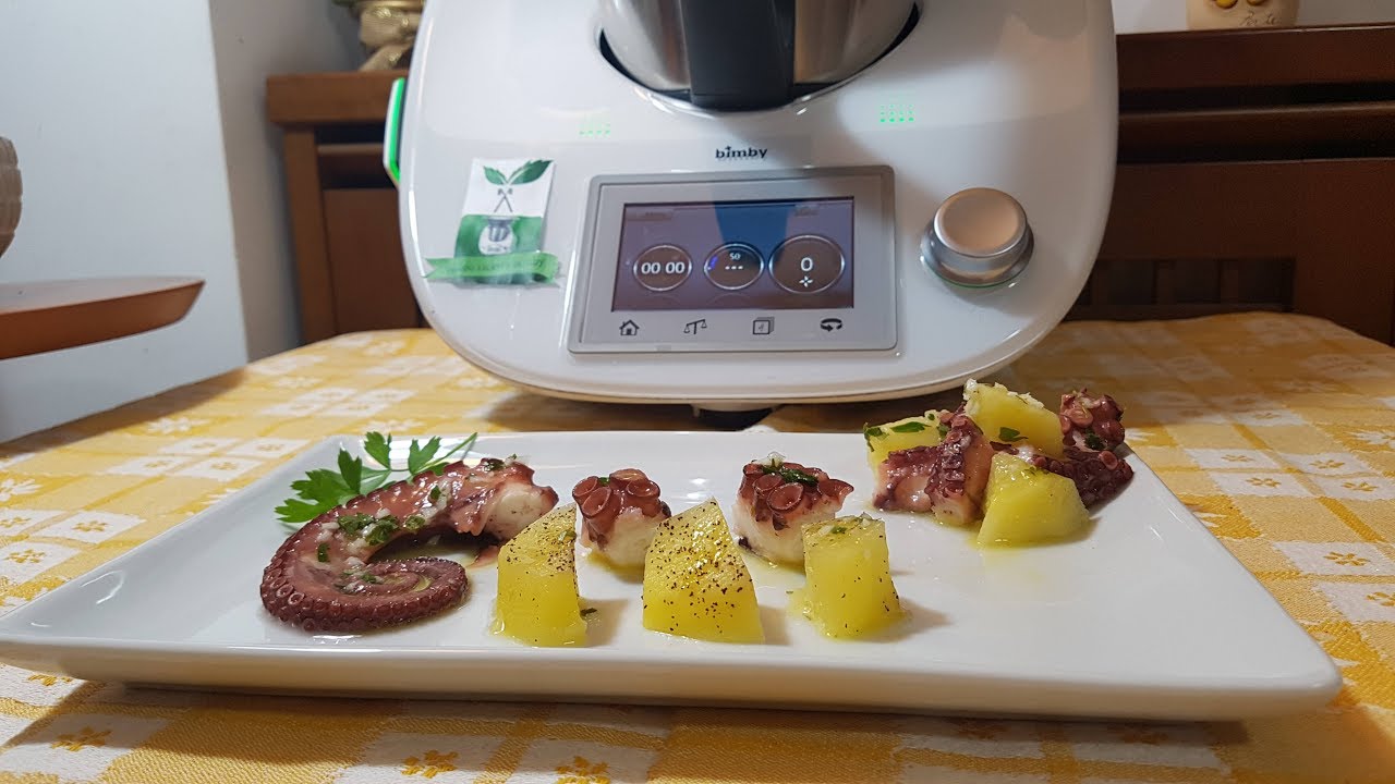 Polpo con patate per bimby TM7 TM6 TM5 TM31