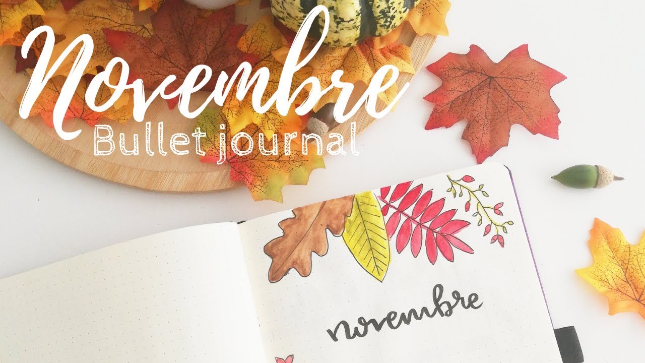 Bullet journal PWM Novembre