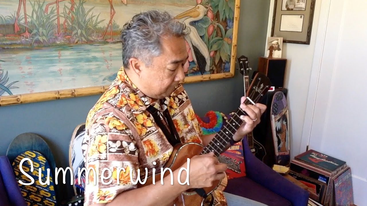 Frank Sinatra Summer Wind on ukulele