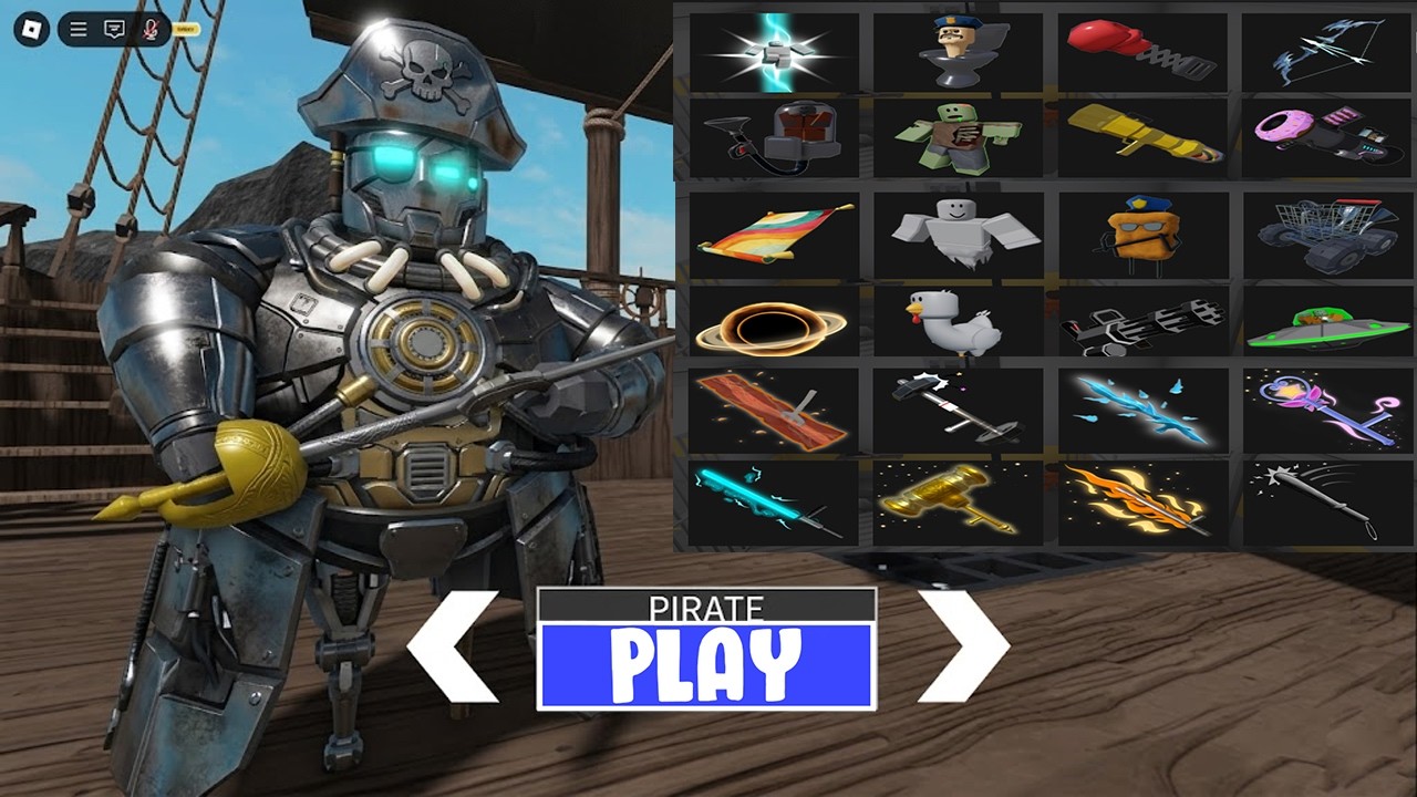 SECRET UPDATE | PLAYING AS NEW PIRATE in HARD BARRY PRISON RUN with ALL ITEMS | NEW BATONS UNLOCKED
