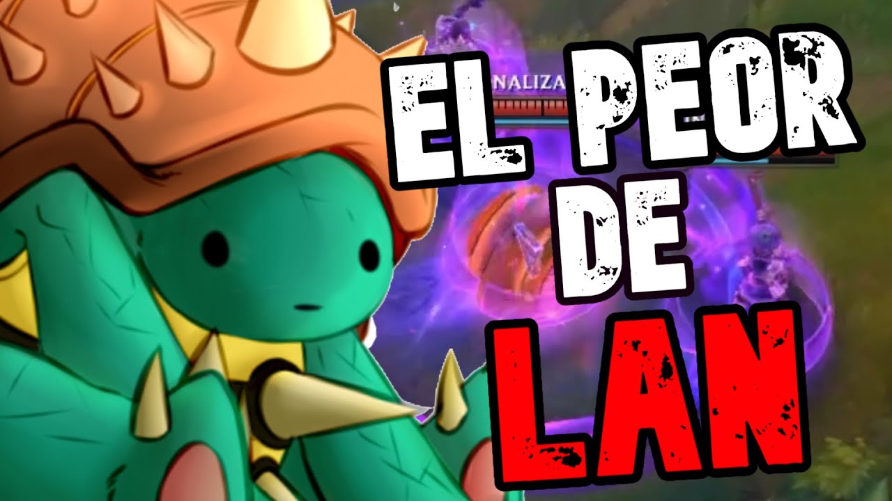 NARRANDO AL PEOR RAMMUS DE LAN!