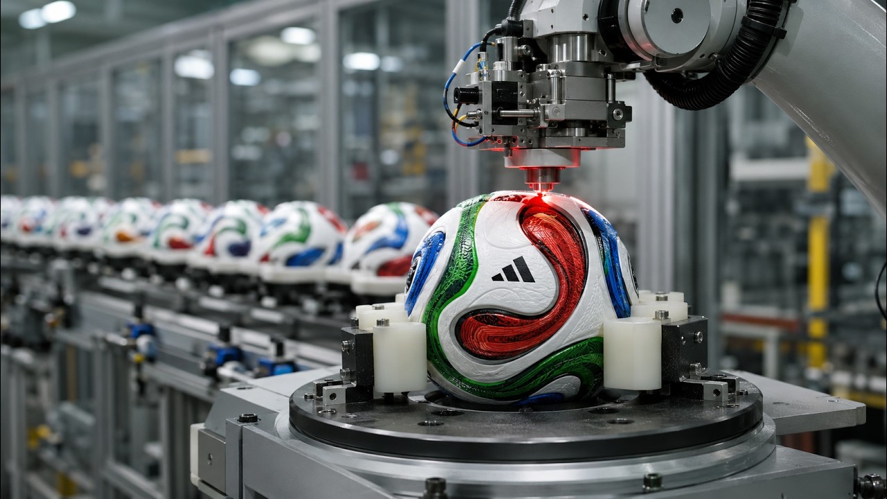 Как производится мяч для Чемпионата мира по футболу 2026? (Разбор Adidas Trionda)