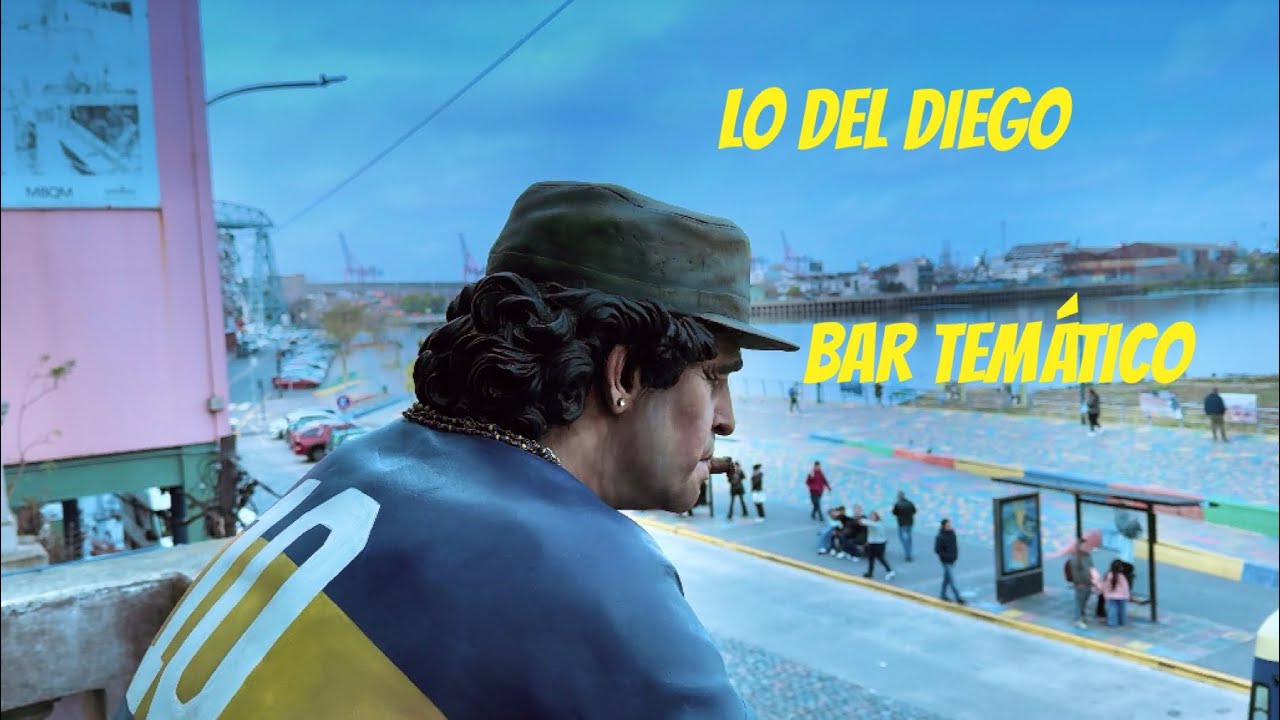 DIEGO ARMANDO MARADONA - BAR TEMATICO  - LA BOCA - BUENOS AIRES