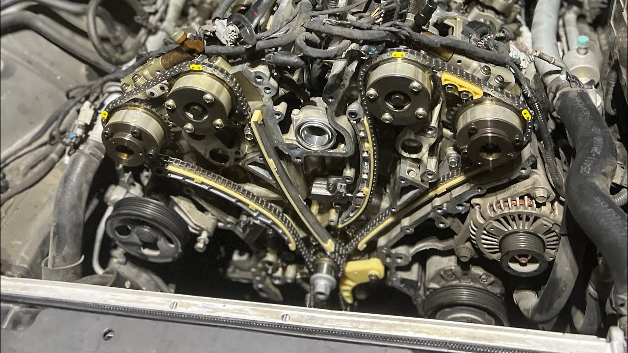 Genesis Coupe 3.8 Timing Chain Replacement PT.2