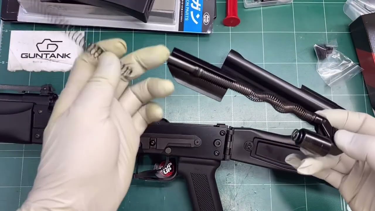 [건탱크] 마루이 SAIGA-12K 가스블로우백샷건 에어소프트 분해 및 조립