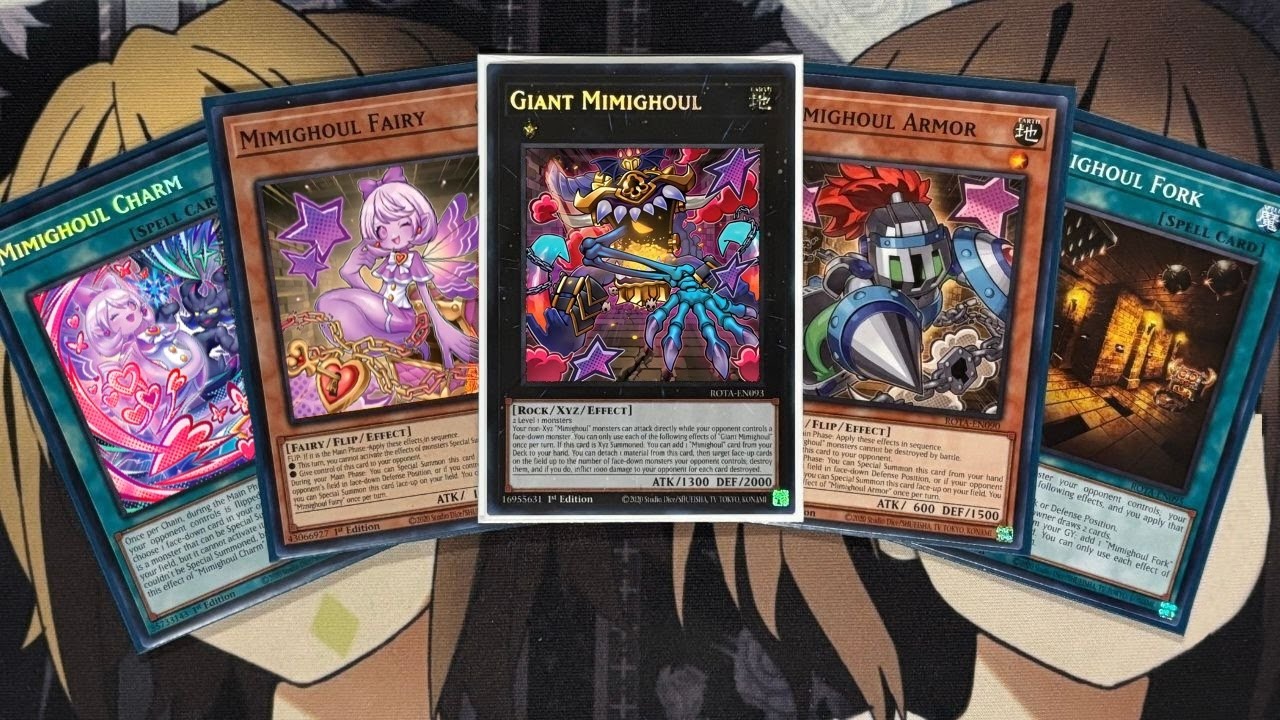 Мой профиль колоды Mimighoul Yugioh после выхода Rage of the Abyss