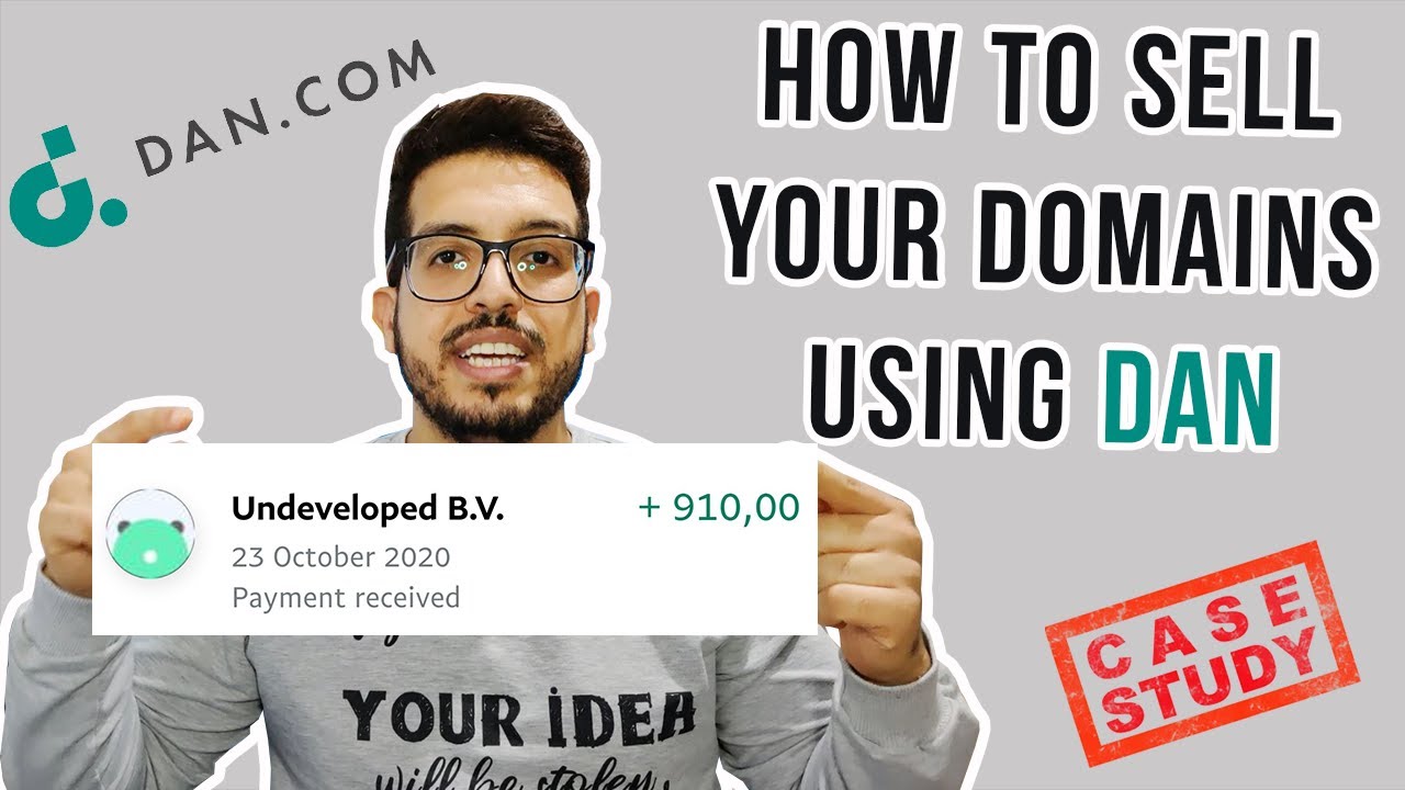 Как продать свои доменные имена с помощью DAN.com [Пример из практики]