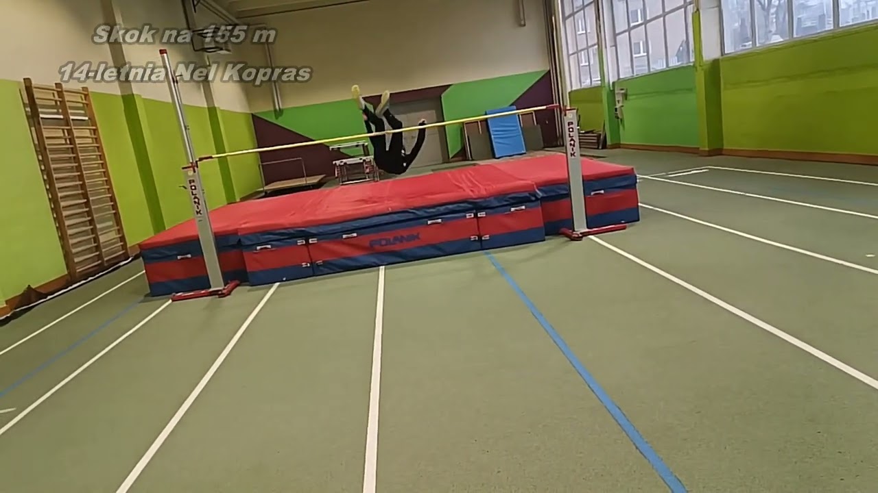 Młode skoczkinie wzwyż coraz wyżej latają...