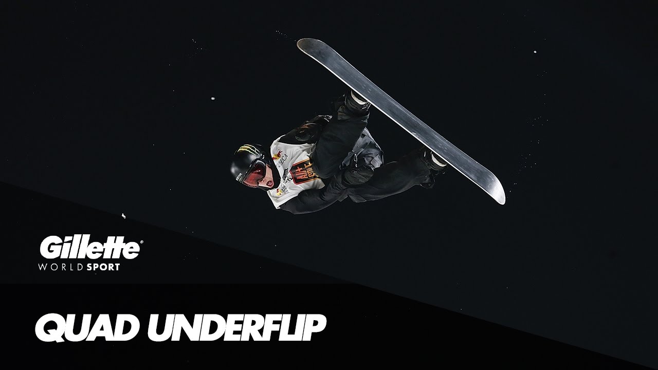 Max Parrot First Quad Underflip at X-Games 2017 | Gillette World Sport