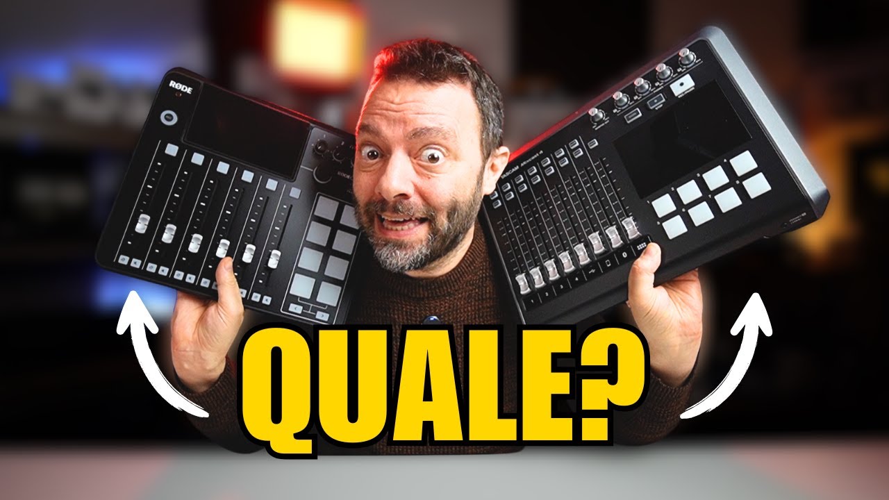 RODECaster PRO 2 vs TASCAM Mixcast 4 | ECCO QUALE HO SCELTO