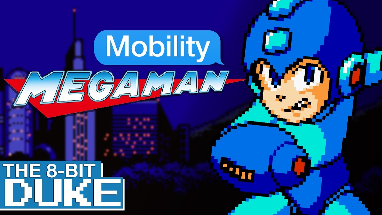Mega Man Phone Games - Mobility - The 8-Bit Duke