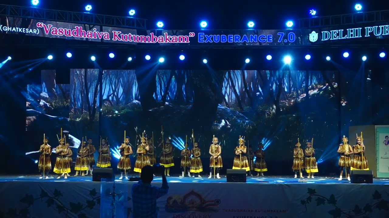 DPS Ghatkesar – Class 1 Tribal Dance Performance | Cultural Dance Celebration 2026