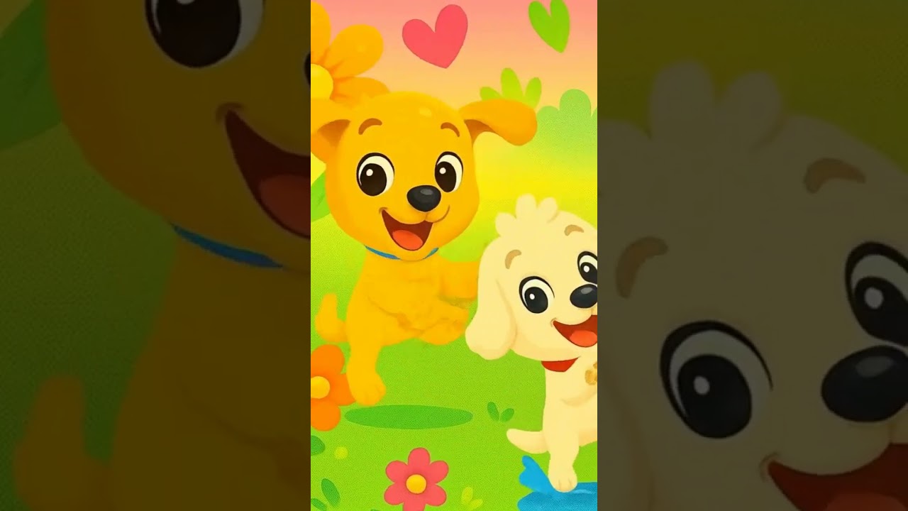 Welpen Musik Abenteuer 🎵🐾 | Fröhliches Lied by BrightTales Digital