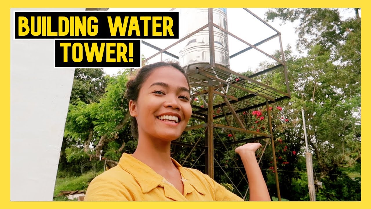 Building Water Tank Tower In The Province Philippines