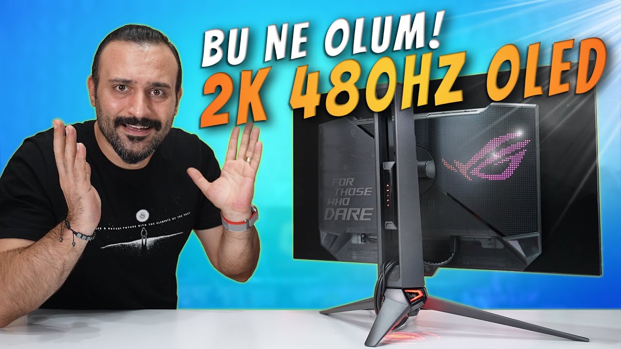 DÜNYANIN İLK 2K 480Hz OLED OYUNCU MONİTÖRÜ - ROG Swift PG27AQDP