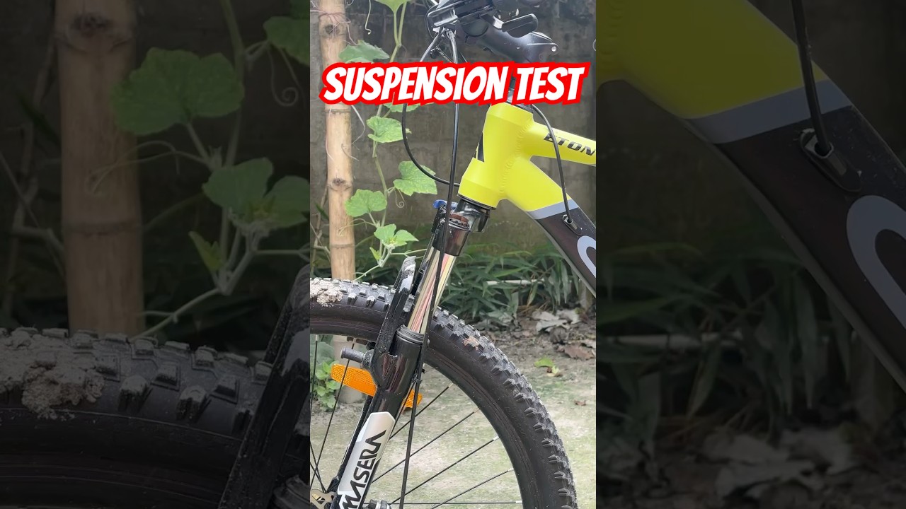 Cambio eton suspension test🔥 || zoom masera || lock out system 🔥🔥#cycle #review #mtb #mtbcycling