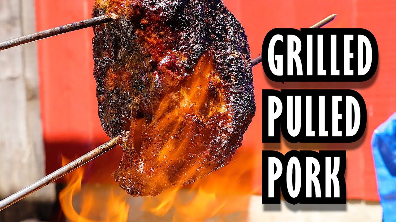 Pulled Pork on the kanka grill EXPERIMENT
