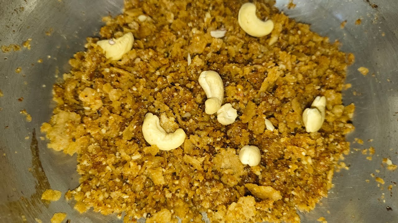 Bachi hui roti se bananye aise tasty panjeeri||बची हुई रोटी से ,  स्वादिष्ट पंजीरी चुटकियों में 