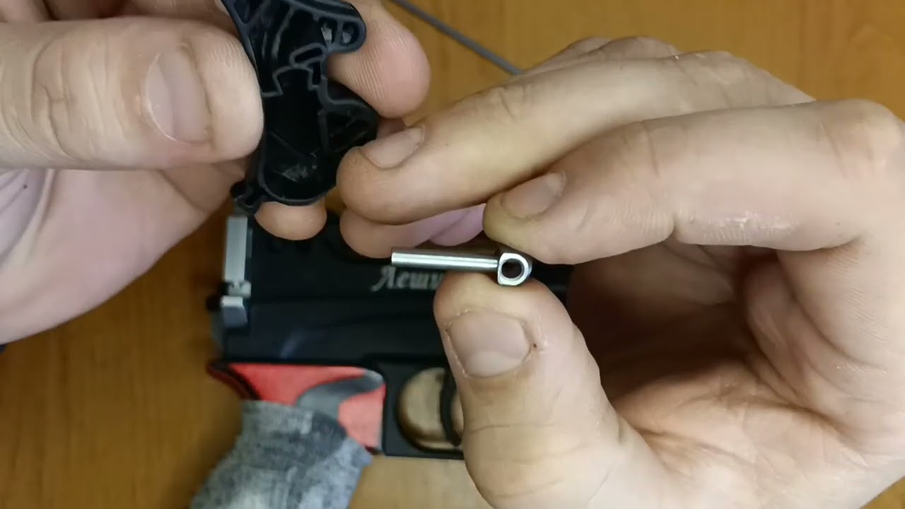 Леший 2. Доработка скобы приклада для более близкой установки прицела