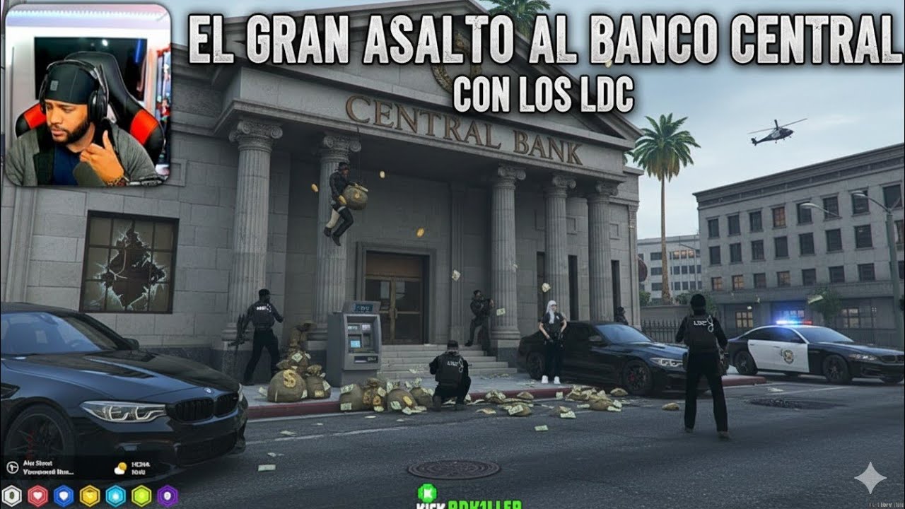 RDK1LLER: El Gran Asalto Al Banco Central Con Los LDC 🔥 | GTA RP