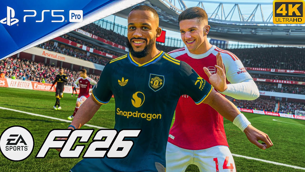 FC 26 &mdash; &laquo;Арсенал&raquo; против &laquo;Манчестер Юнайтед&raquo; &mdash; PS5&trade; Pro [4K60] на стадионе &laquo;Эмирейтс&raquo; | Премьер-л...