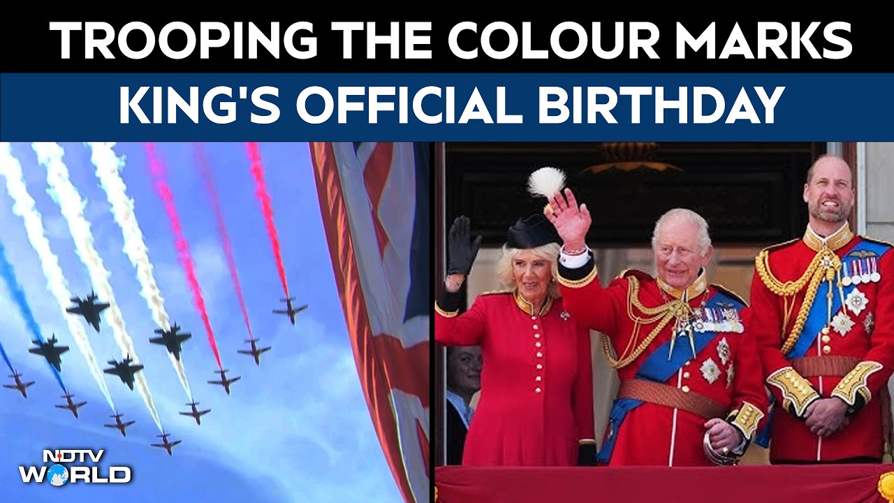 Trooping The Colour 2026: King Charles III Celebrates Official Birthday With Grand RAF Flypast