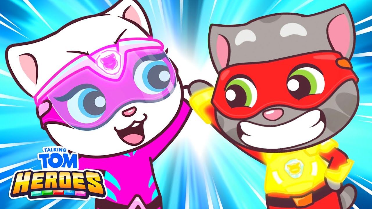 Saving the Day (GONE WRONG) 😳👎 Talking Tom Heroes Cartoon Collection