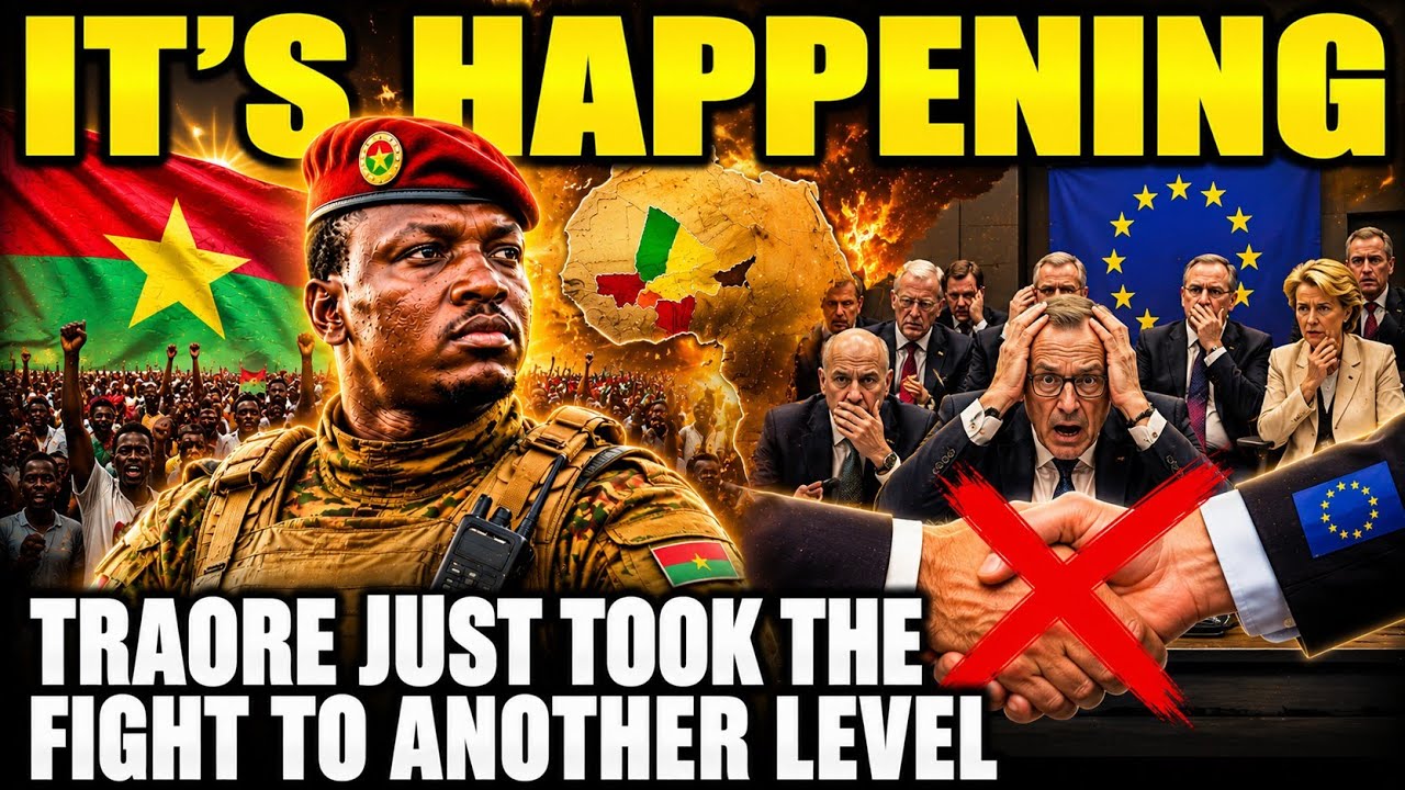 Traore Just Dropped A Bombshell On EU And It's Sending Shockwaves Across Europe 