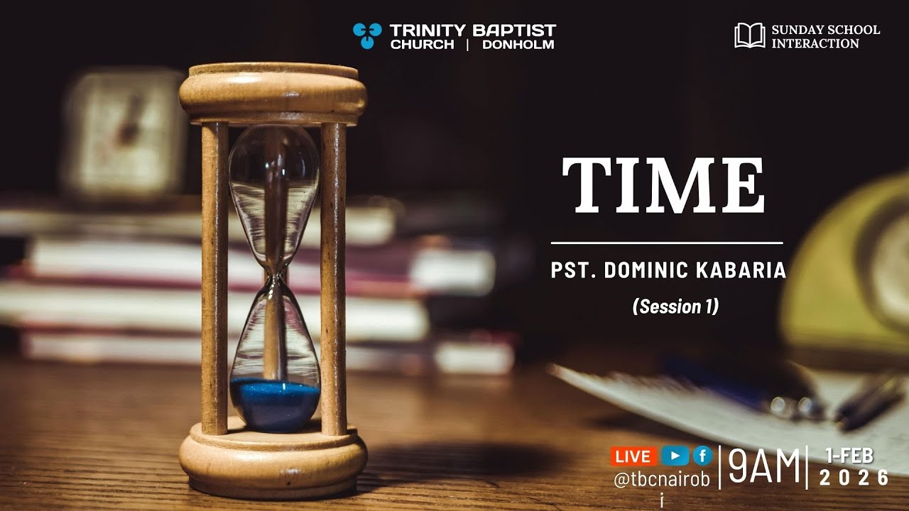 Time - Session 1  | Adult Sunday School (Live)