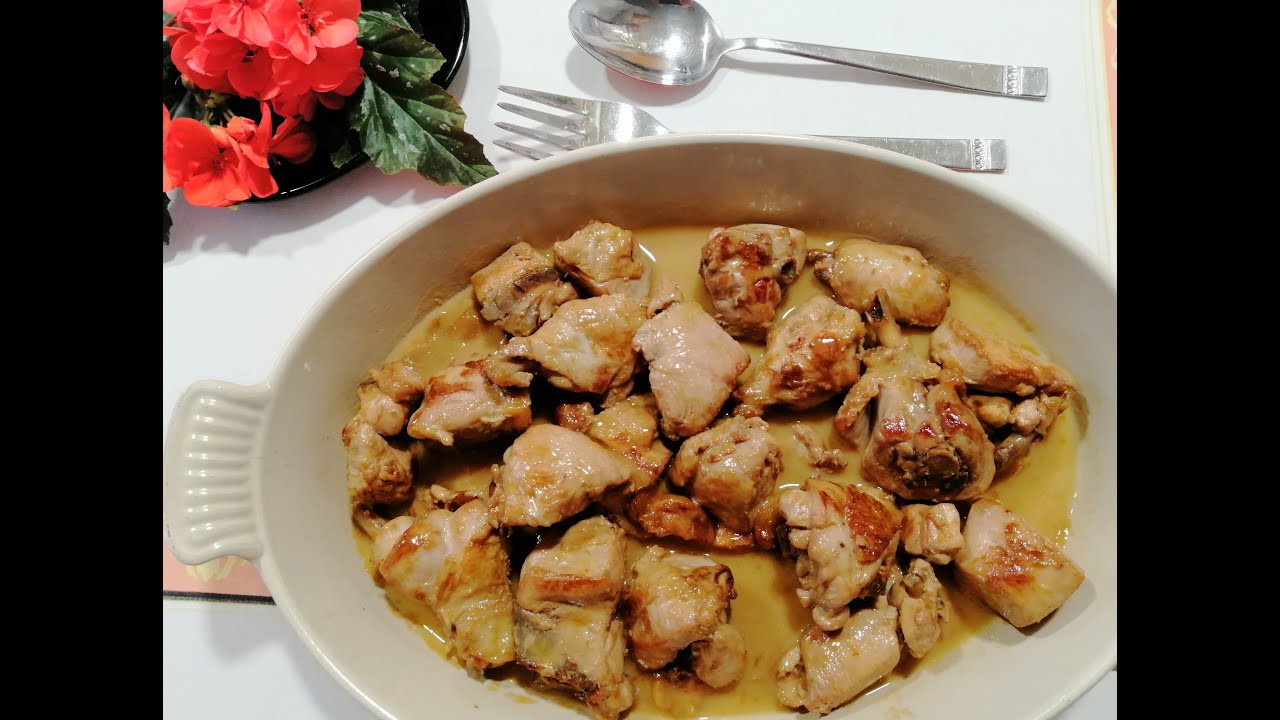 Pollo al ajillo