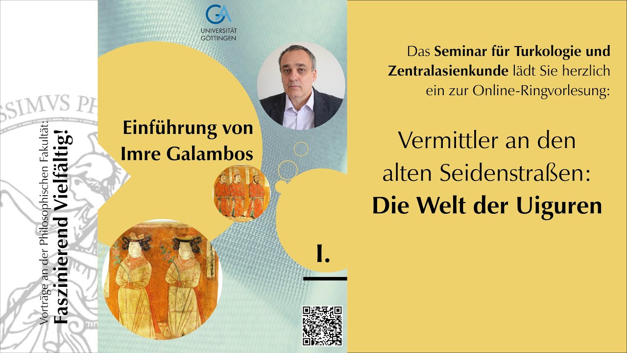 Chinese texts among the Uighurs | Einführung von Prof. Dr. Imre Galambos (University of Cambridge)