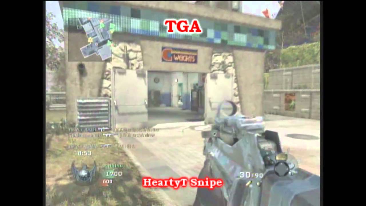[TGA] *CoD: Black Ops* Team Deathmatch: Alexanimal7 & HeartyT Snipe [K/D 19-7/14-6]
