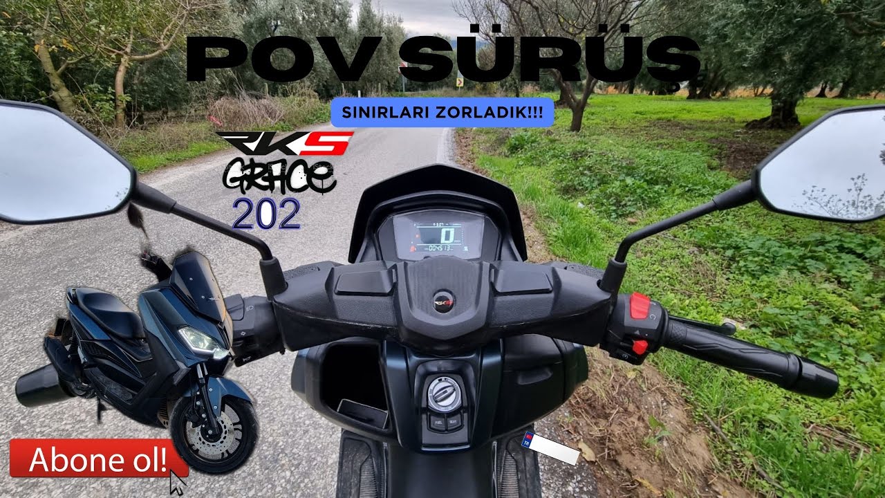 Rks Grace 202 Sürüş | 0-100 testi & Yokuş Performansı