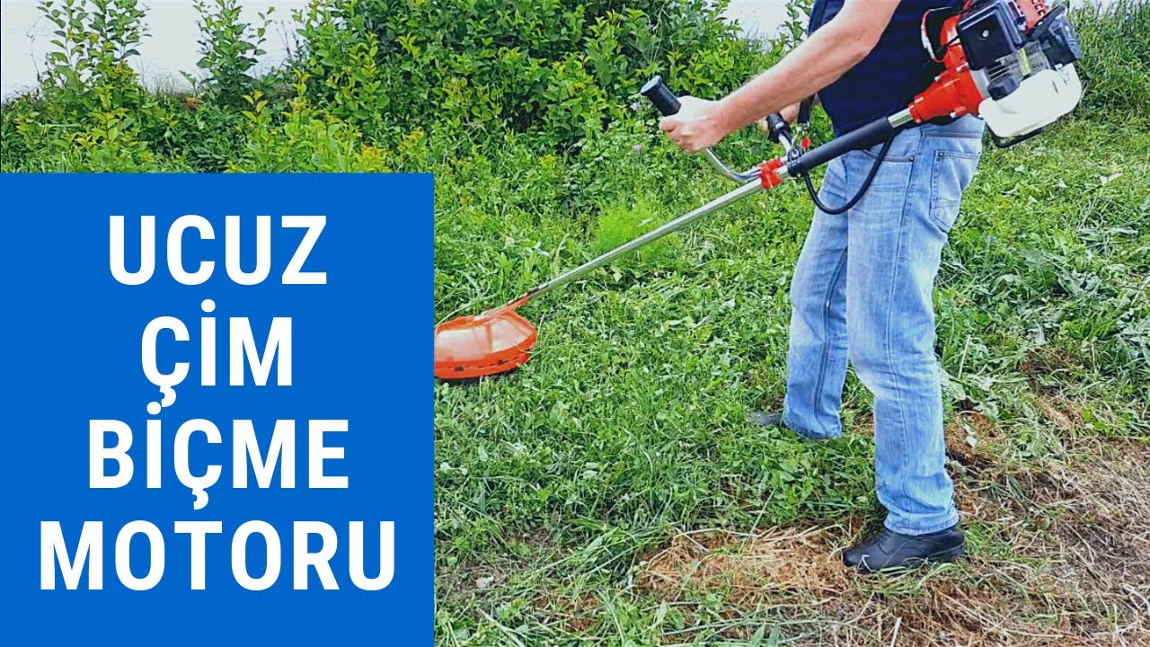 A101'de Satılan Ucuz Ot Biçme Motoru Kurulumu ve Kullanımı (Kaplumbağa Parçalanıyordu)