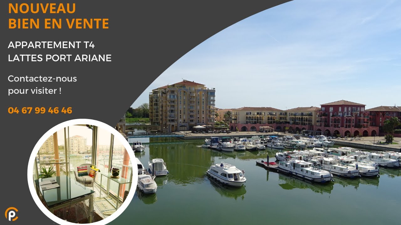 Magnifique appartement MONTPELLIER LATTES PORT ARIANE