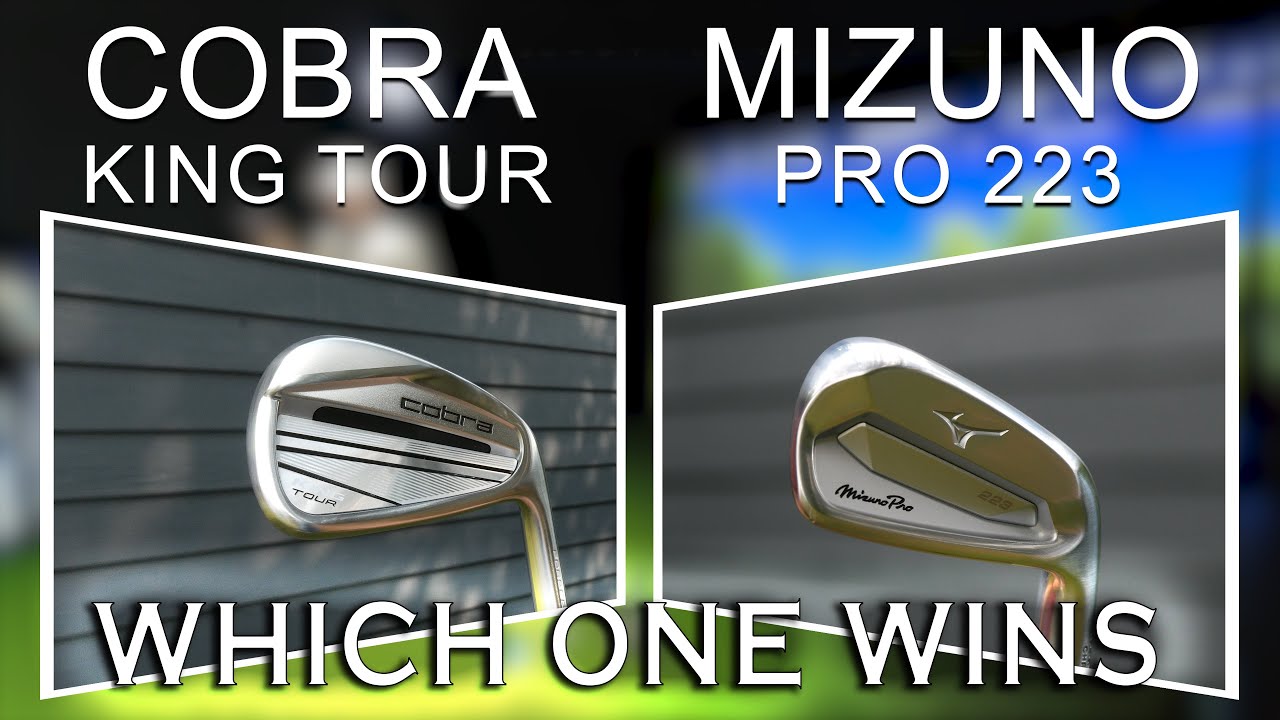 Mizuno Pro 223 против COBRA King Tour Irons