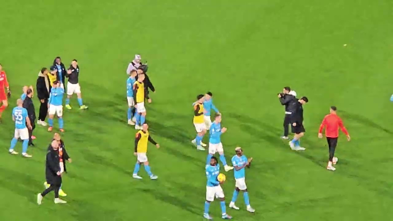 Napoli 2 Juventus 1 Stadio Maradona  o surdato nnammurato