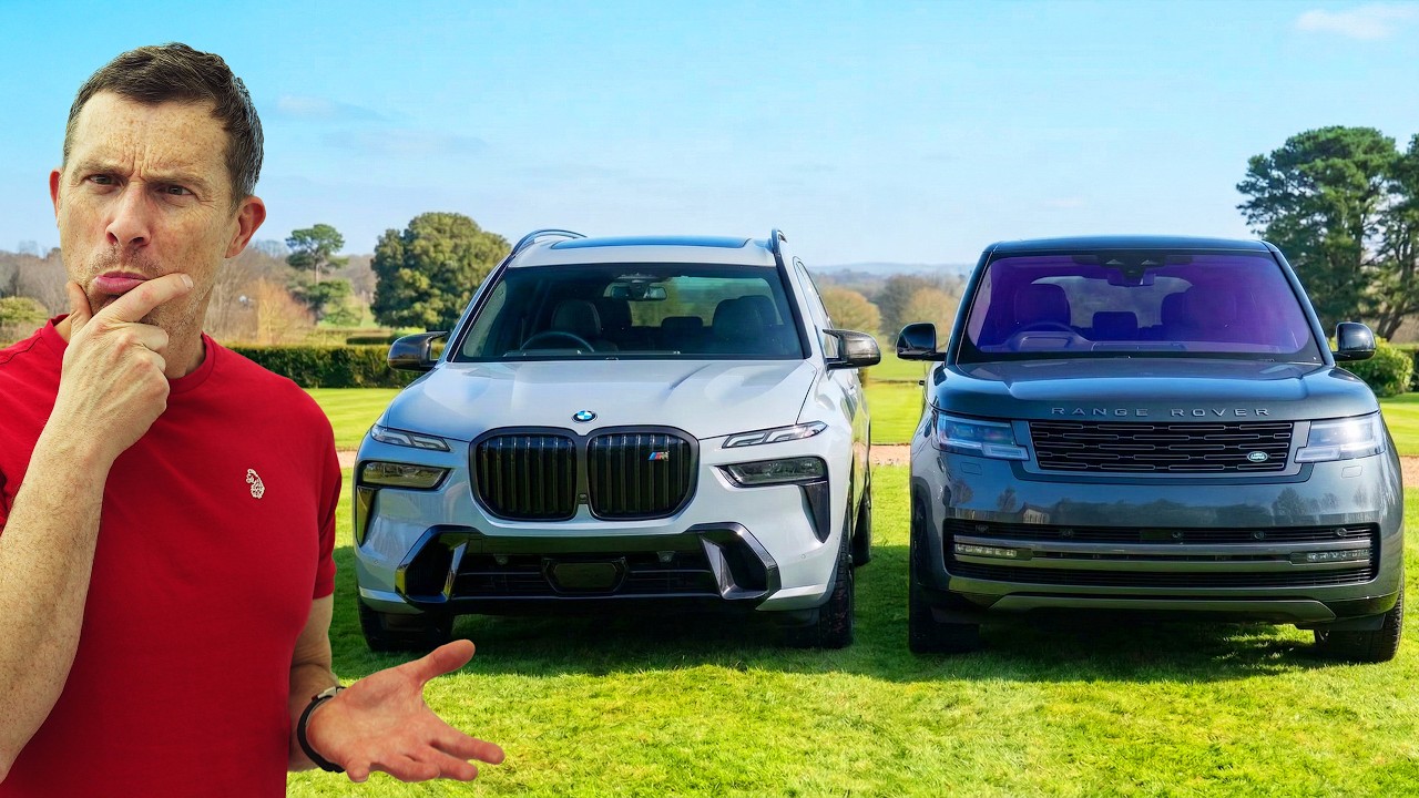 BMW X7 v Range Rover: ULTIMATE luxury test!