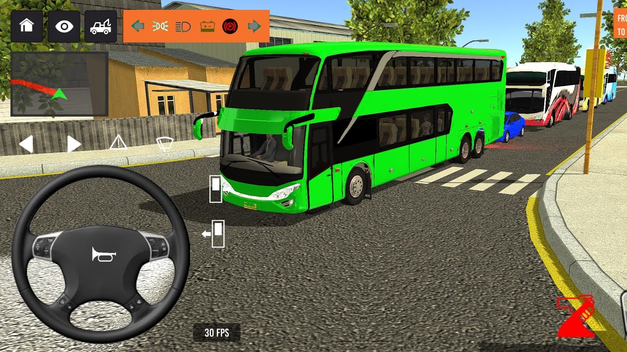 Indonesia Coach bus driving | Euro bus simulator 2026 Android gameplay #game 1 Part 56