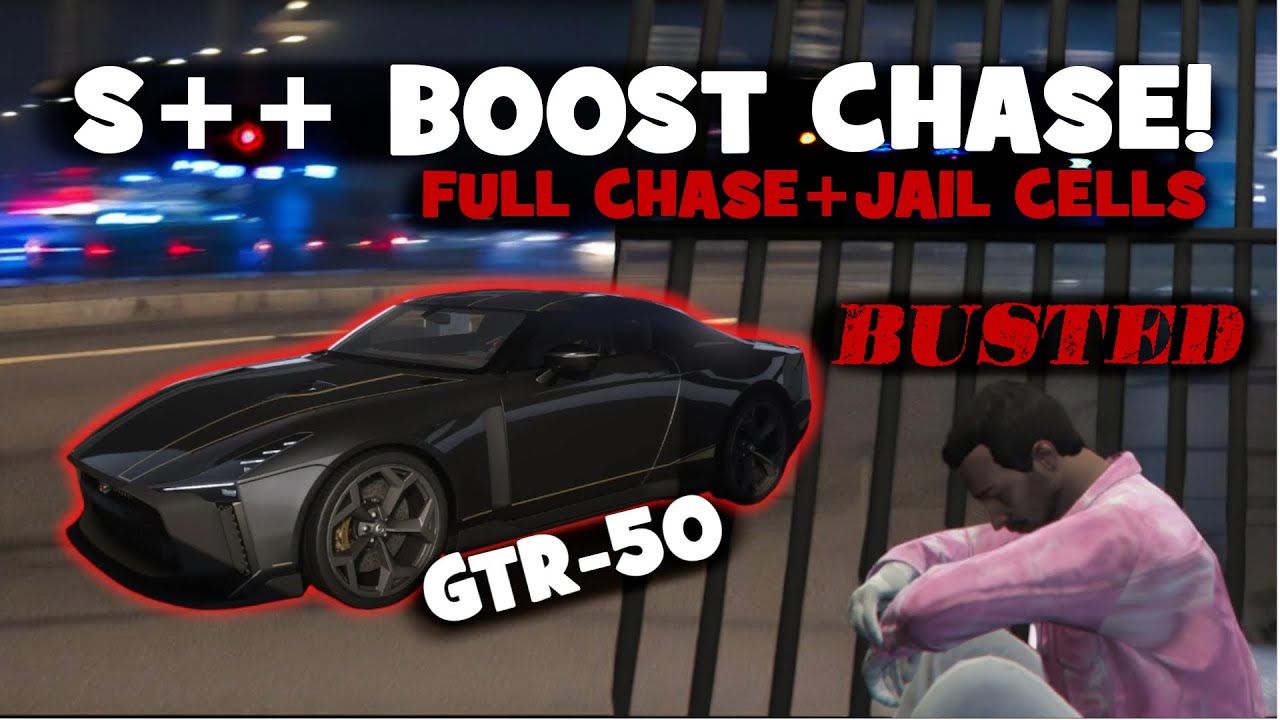 GTR-50 S++ Boost Full Chase and Jail Interrogation | Lucid City RP