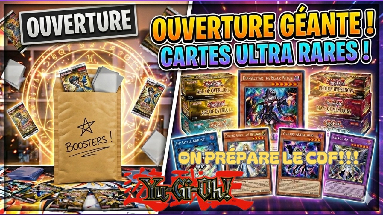 YU-GI-OH : ouverture commande de cartes Février 2026!!!