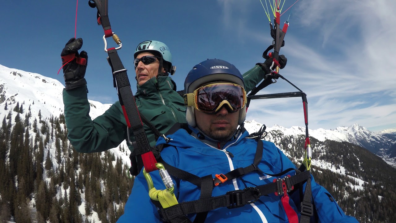 Paragliding from Kapall to St. Anton